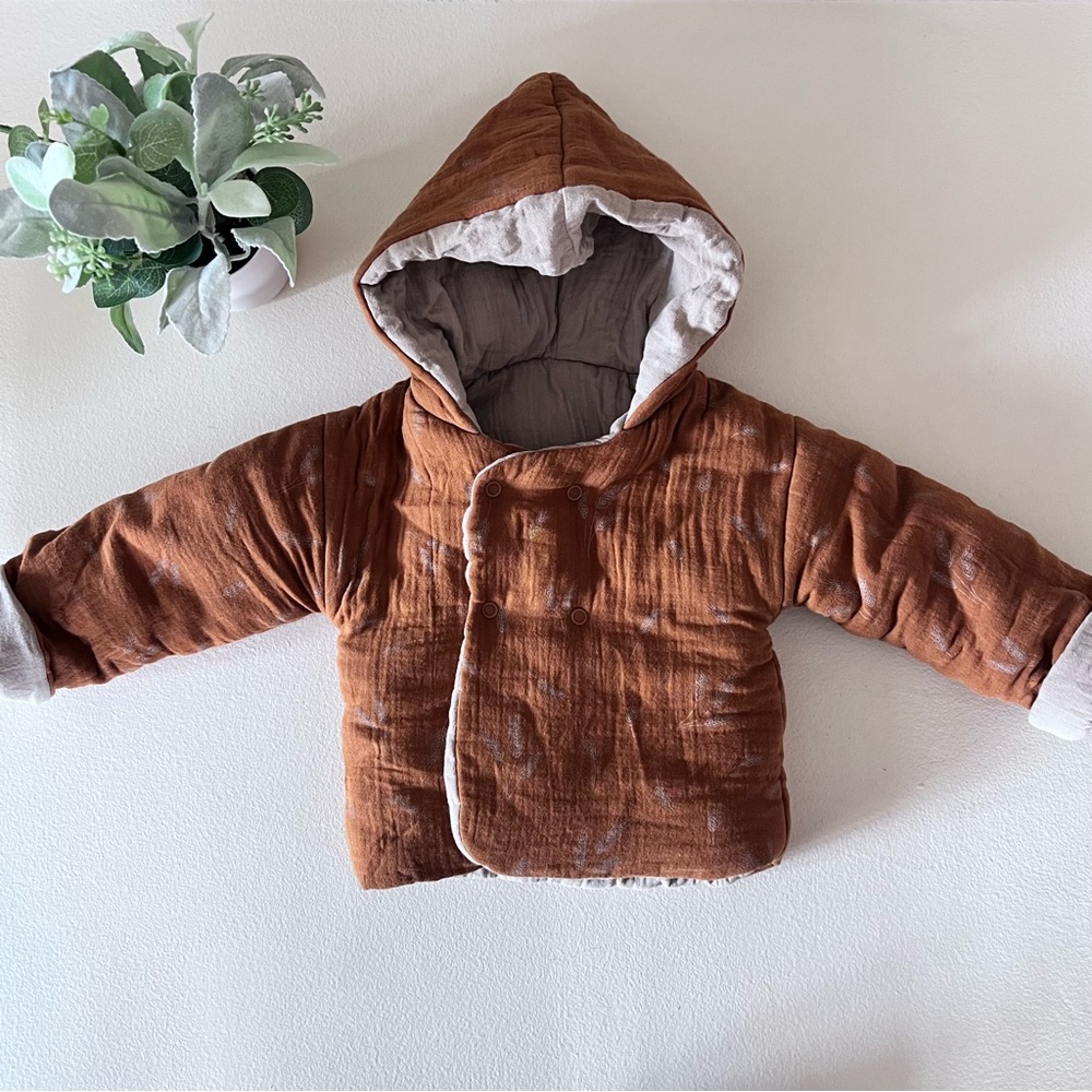 Fin & Vince Harvest Wheat Reversible Jacket